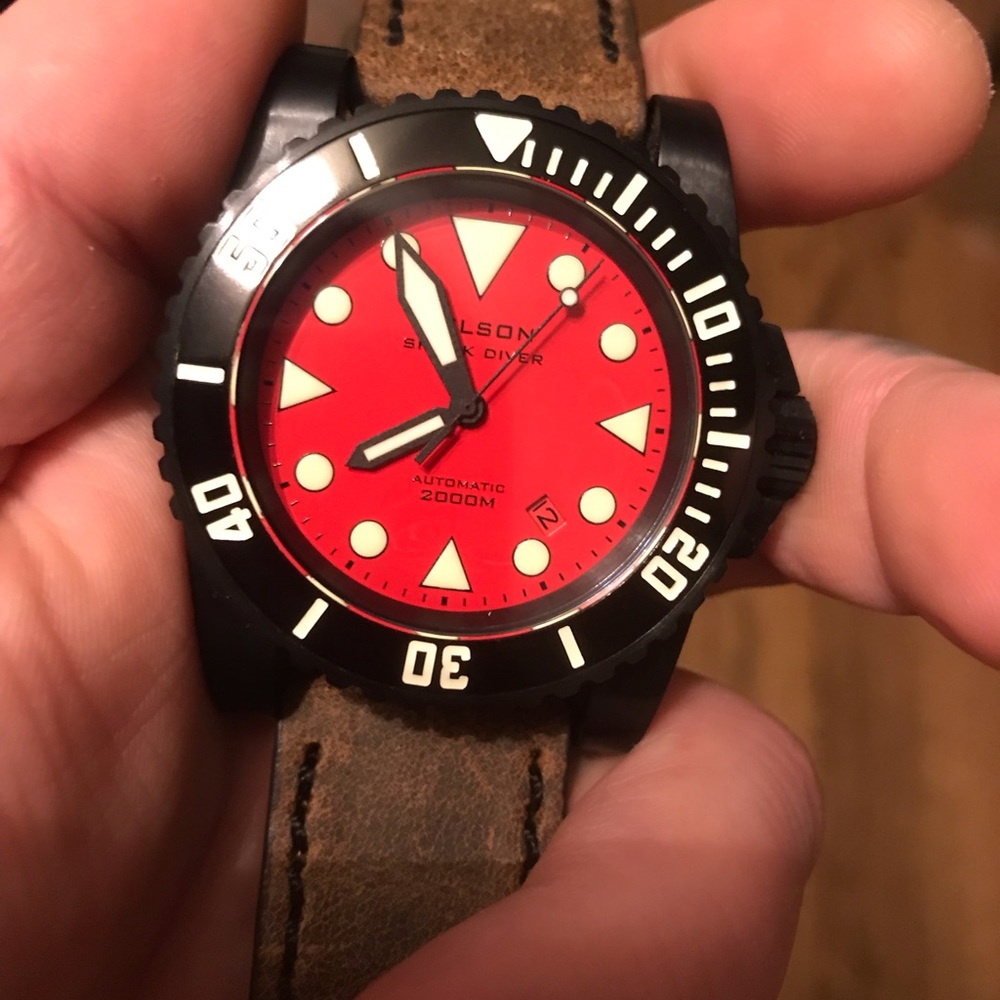 (Traded)45mm Helson Shark Diver